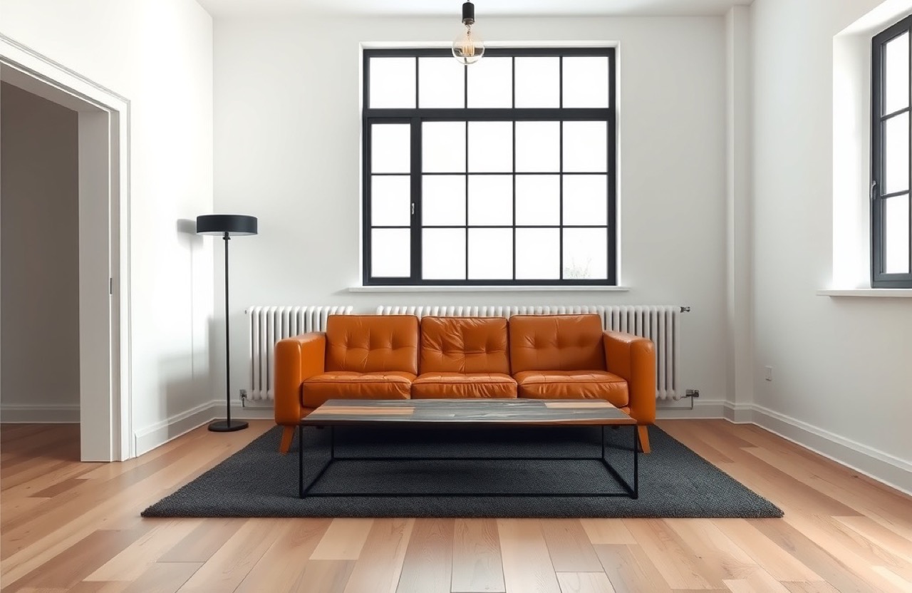 After staging: Loft shell → Industrial